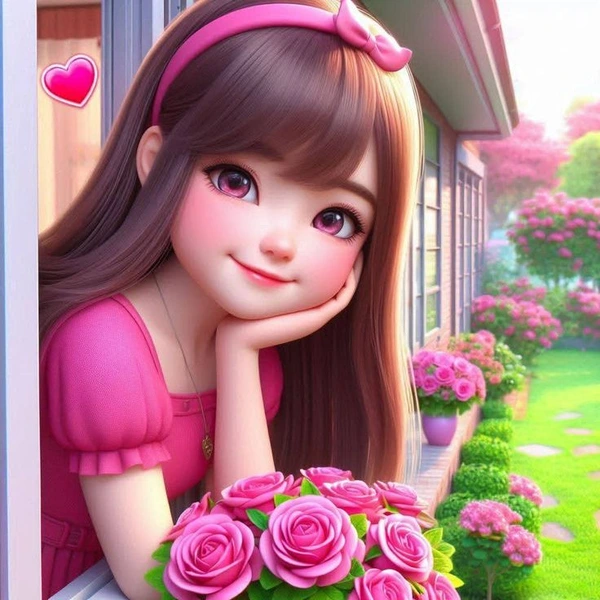 Cute WhatsApp DP Girl 33