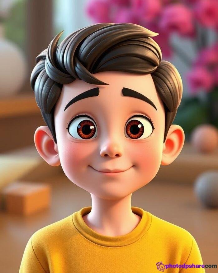 Cute Boy Pic Cartoon 42