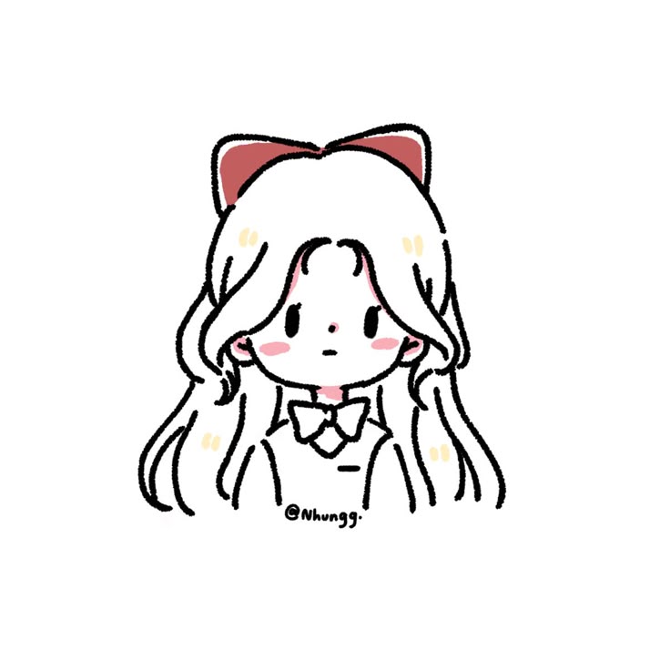 Chibi Girl Cute Dễ Vẽ 8