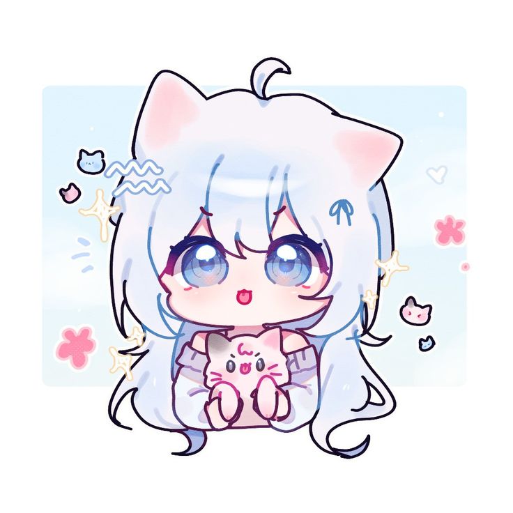 Chibi Girl Cute Dễ Vẽ 10