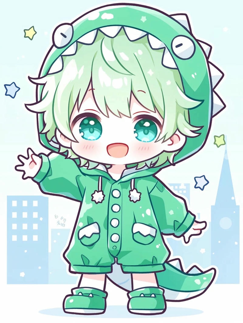 ảnh anime nam chibi 38