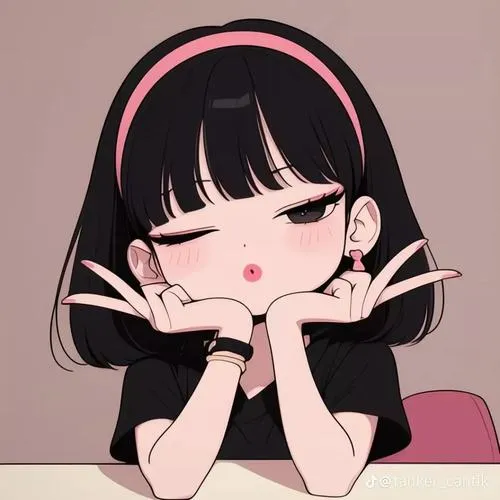 Avatar Nữ từ cute dễ thương tới ngầu 129