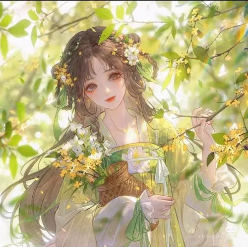 Ảnh Avatar Con Gái Anime Cute 23