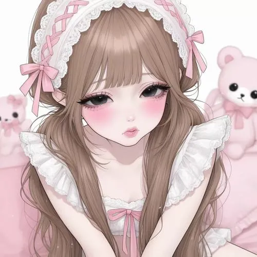 Ảnh Avatar Con Gái Anime Cute 47