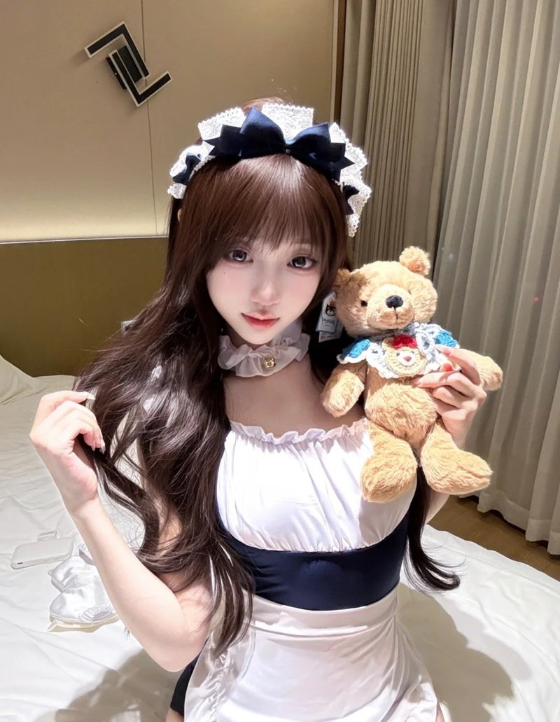 cosplay hầu gái đáng yêu 18