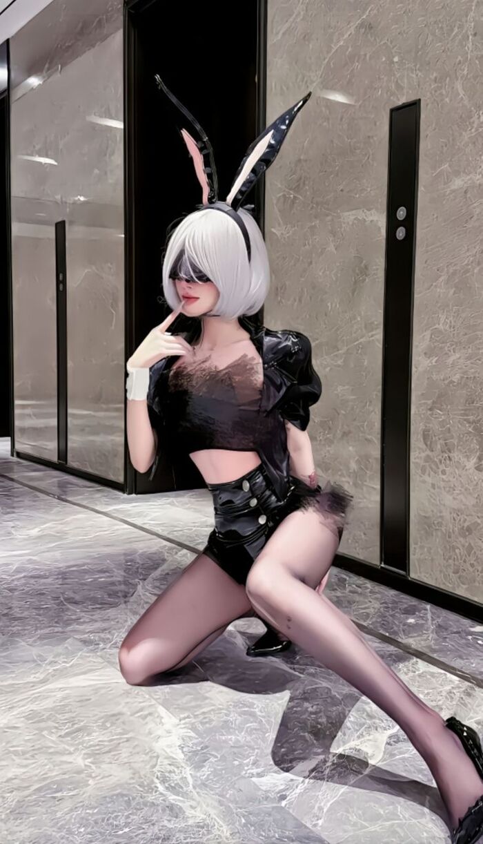 ảnh cosplay thỏ 31