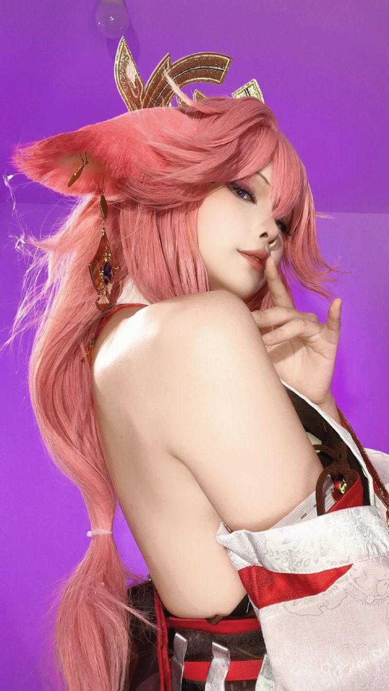 cosplay Yae Miko 34