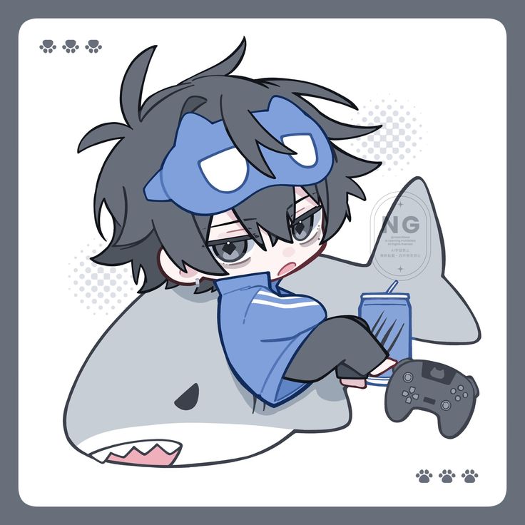 Cute Anime Chibi Boy 12