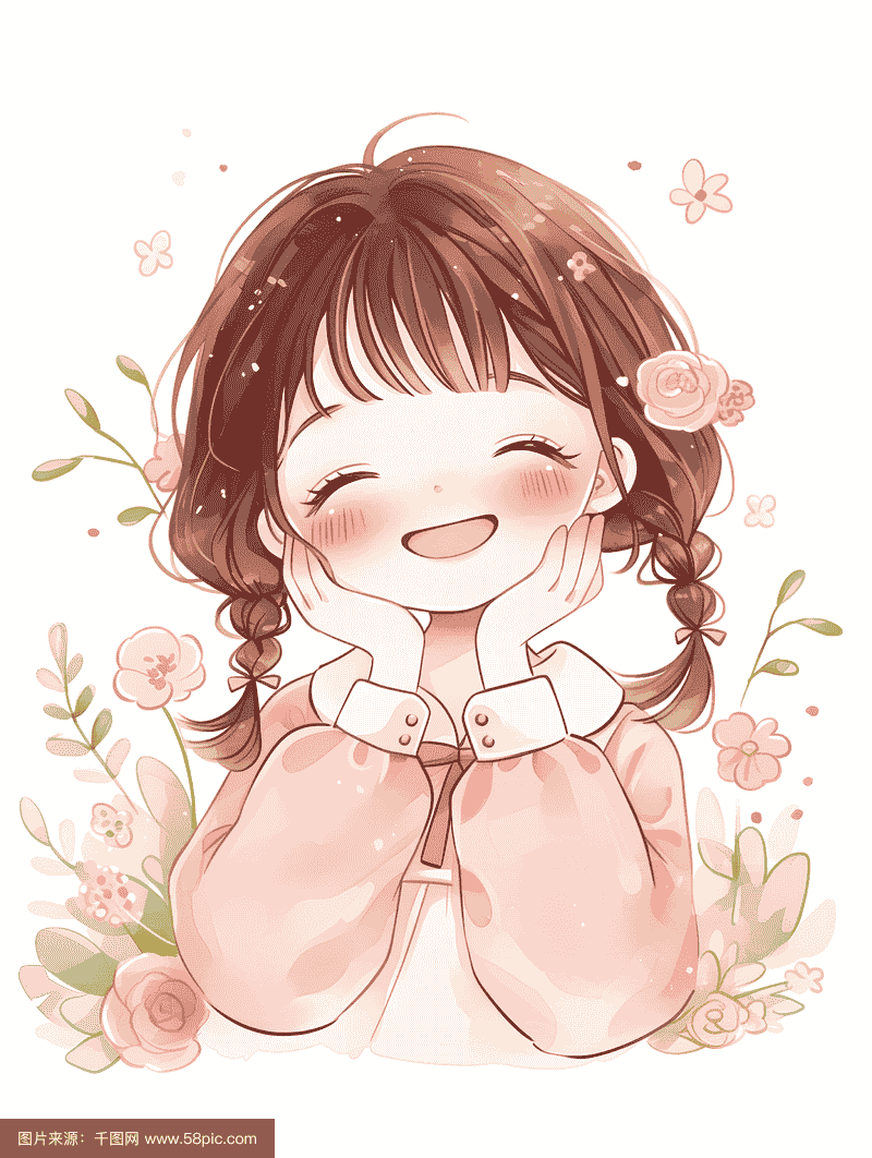 Cute cartoon girl images for whatsapp dp 29