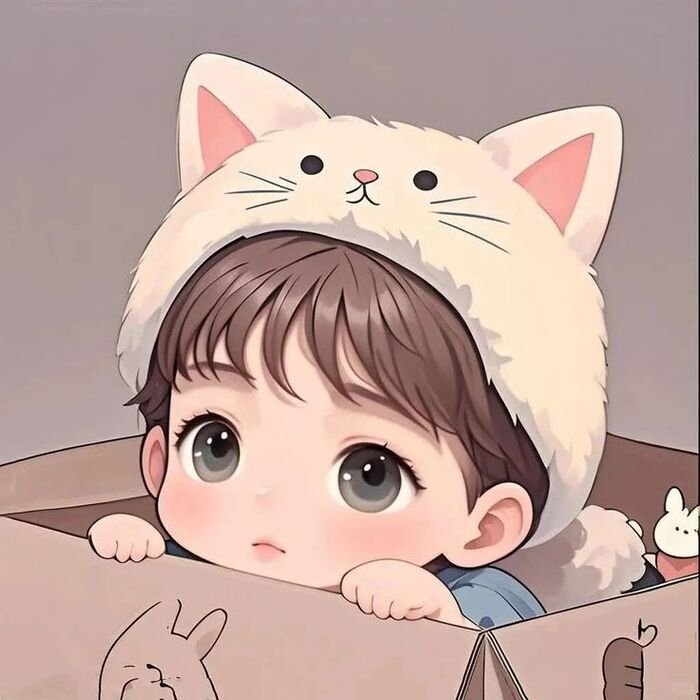 Cute Cartoon Girl Photos for WhatsApp DP 11