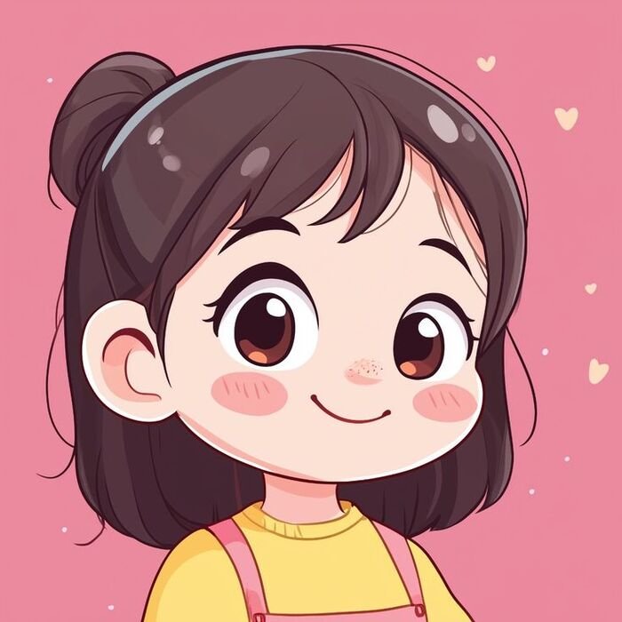 Cute Cartoon Girl Photos for WhatsApp DP 13