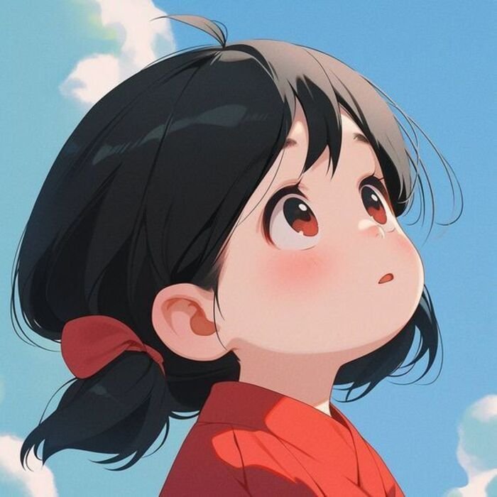 Cute Cartoon Girl Photos for WhatsApp DP 14