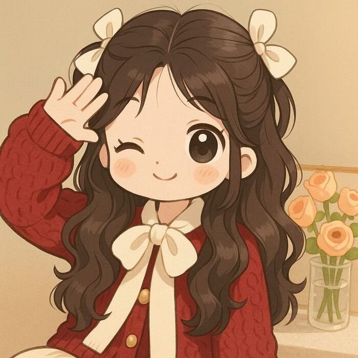 Cute Cartoon Girl Photos for WhatsApp DP 21