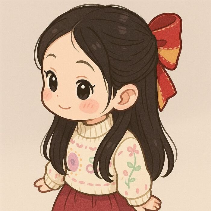 Cute Cartoon Girl Photos for WhatsApp DP 24