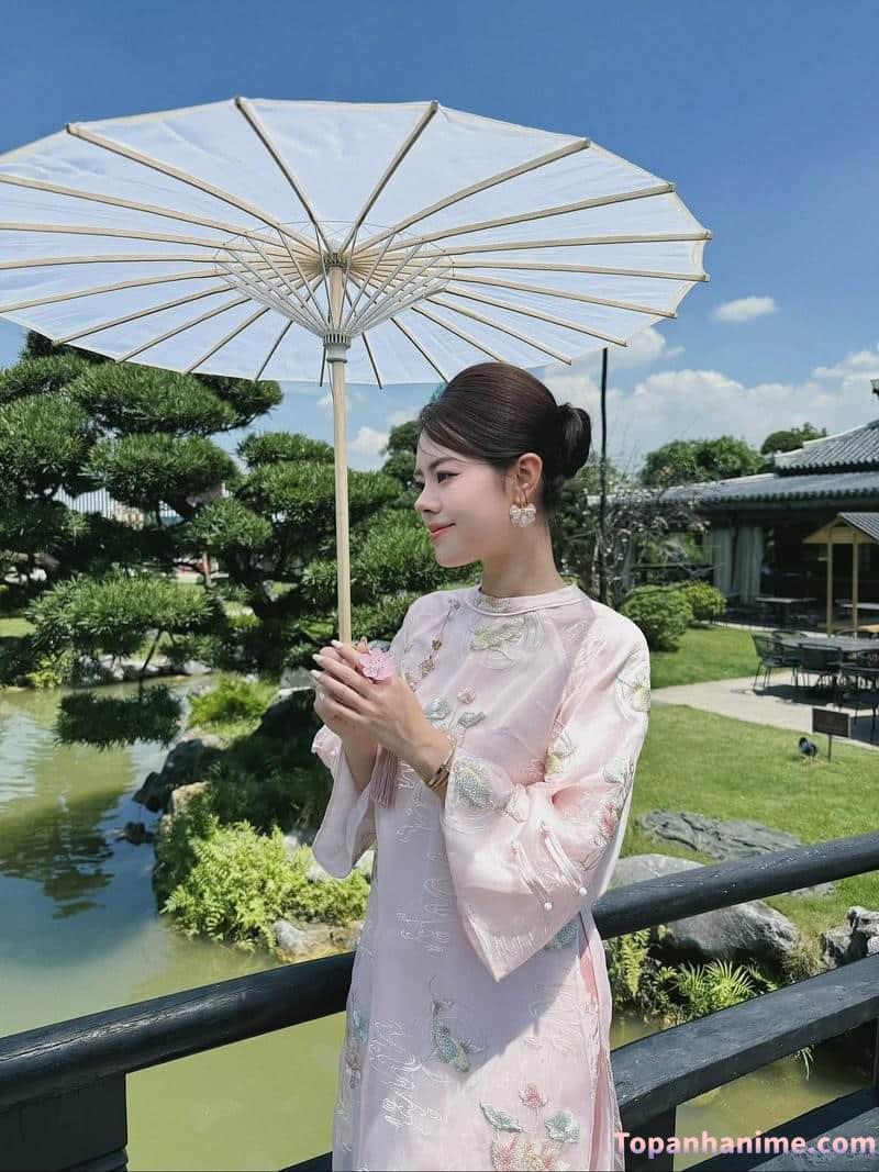 ảnh gái mặc áo dài 57