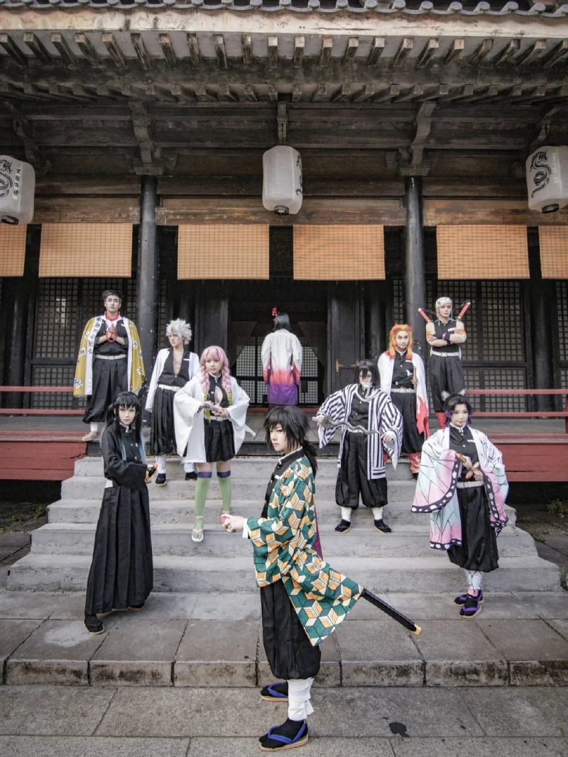 ảnh Demon Slayer cosplay 10