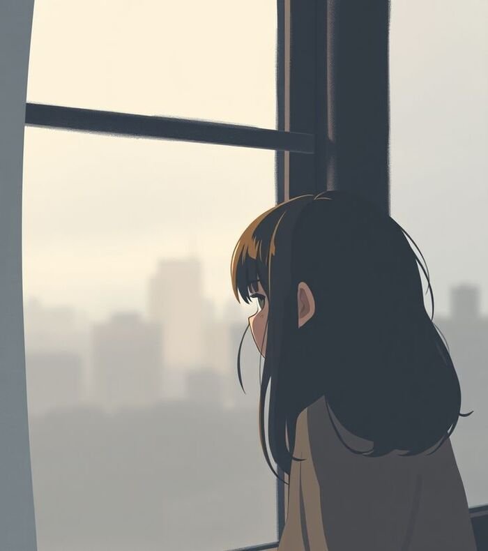 Sad DP Girl Cartoon 26