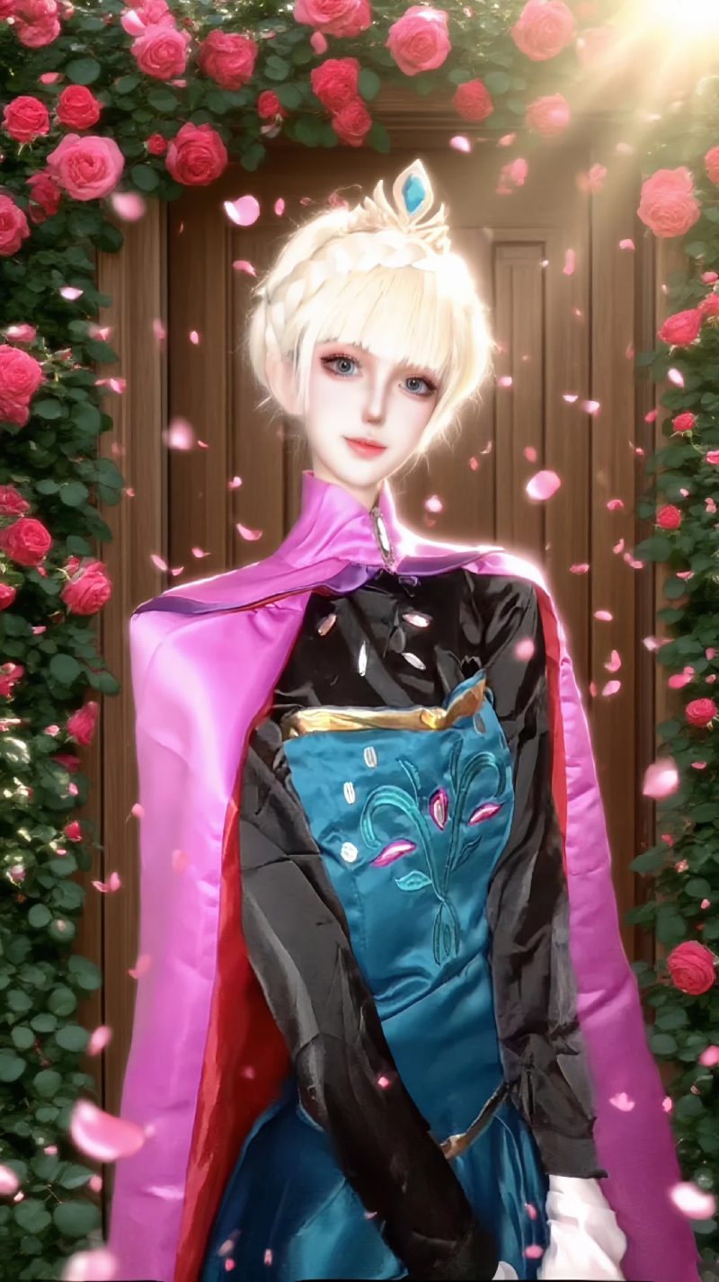 ảnh Elsa và Anna Cosplay 25