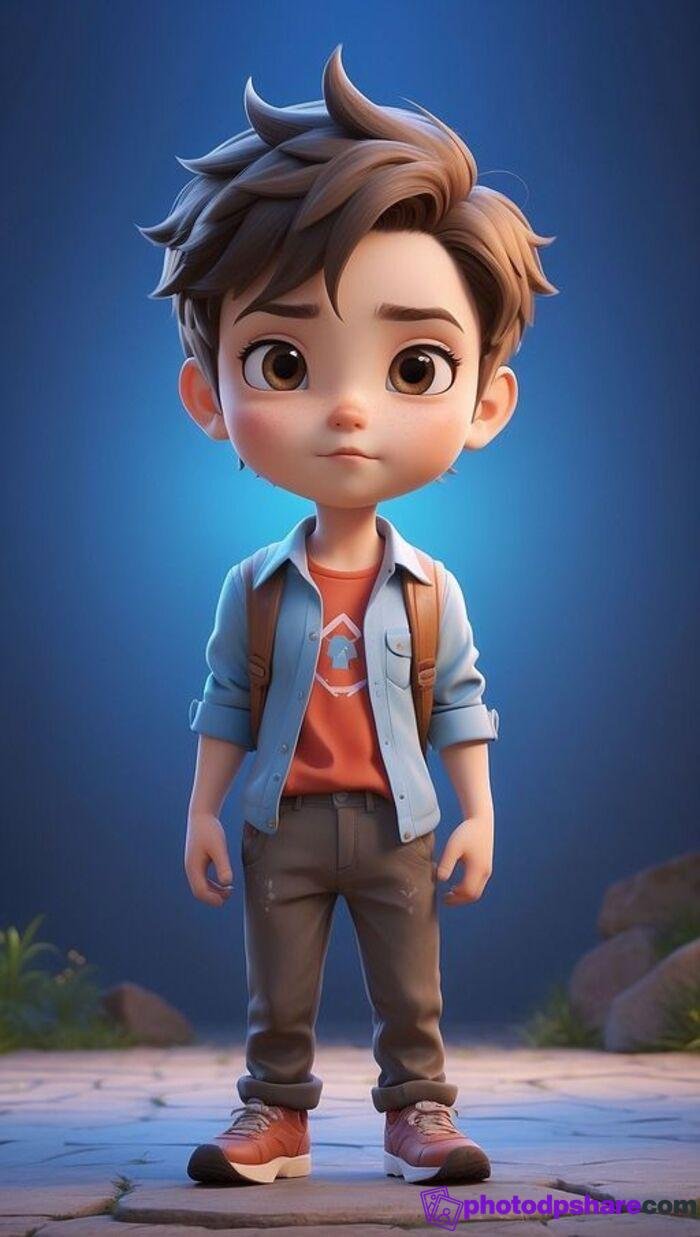 Cute Boy Pic Cartoon 65