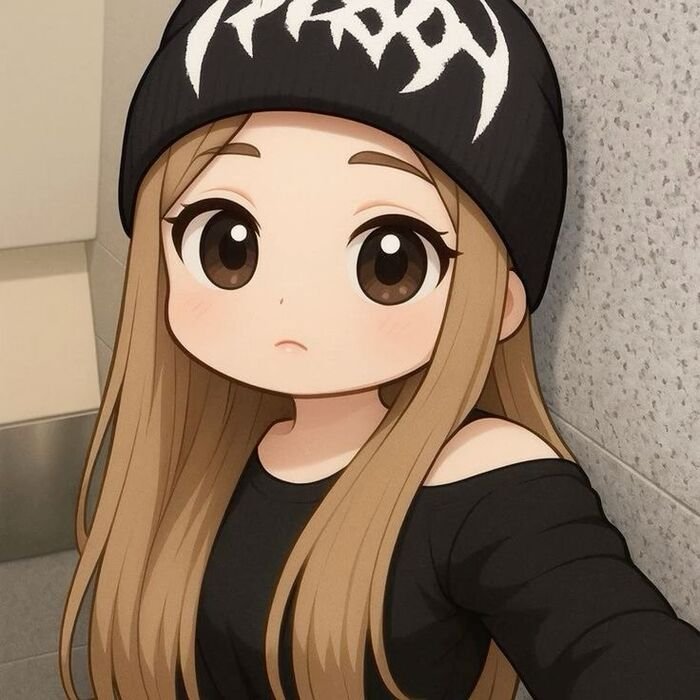 Cute Cartoon Girl Photos for WhatsApp DP 28