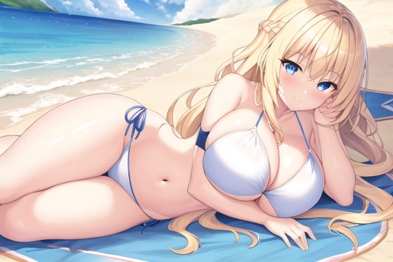 ảnh gái anime to tròn 24