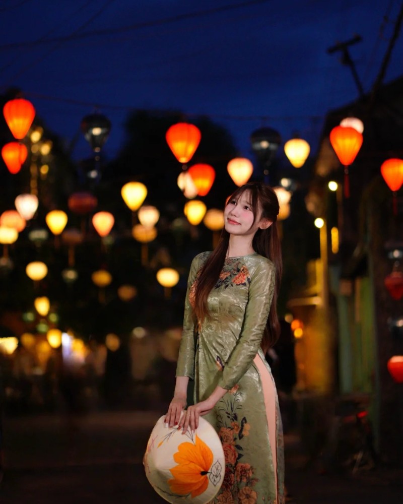 gái xinh mặc áo dài 38