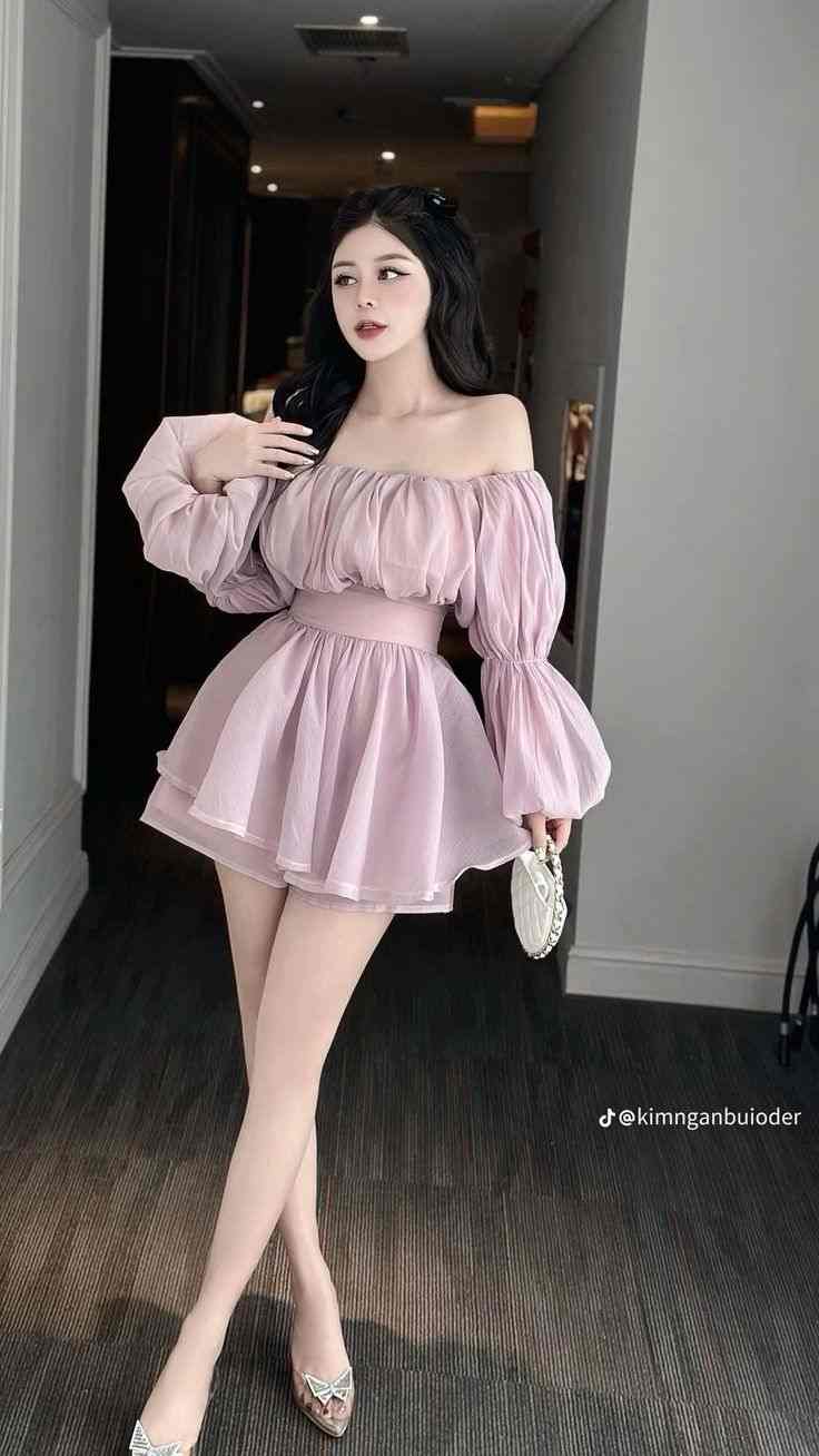 Ảnh Gái Xinh Mặc Pinky 40