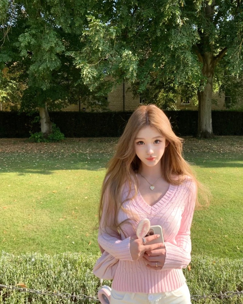 Ảnh Gái Xinh Mặc Pinky 9