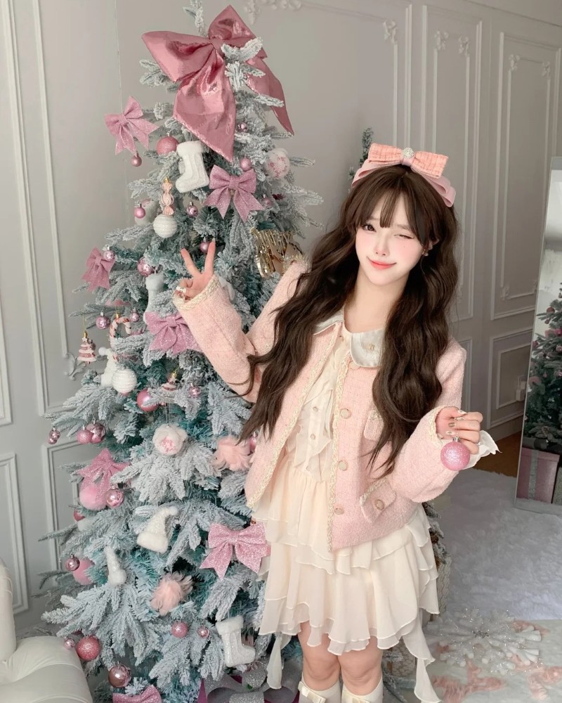 Ảnh Gái Xinh Mặc Pinky 2