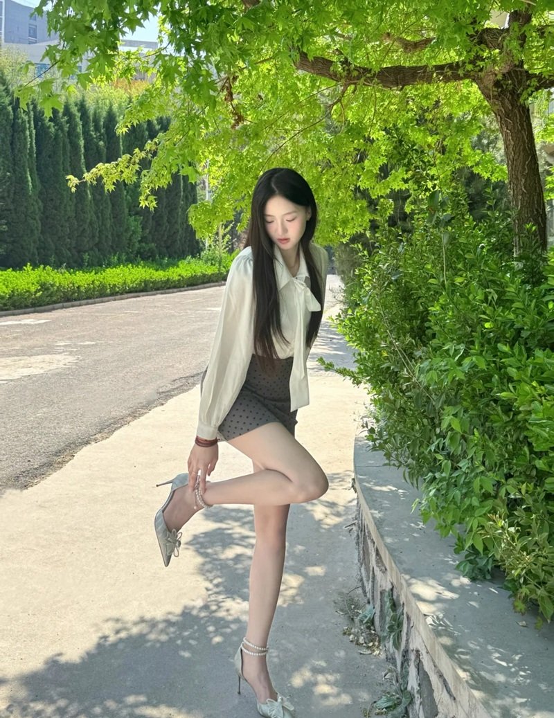 ảnh gái xinh tóc dài 1