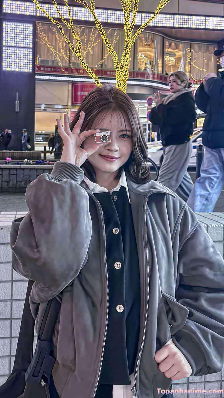 Ảnh gái xinh tóc ngang vai 2k3 10