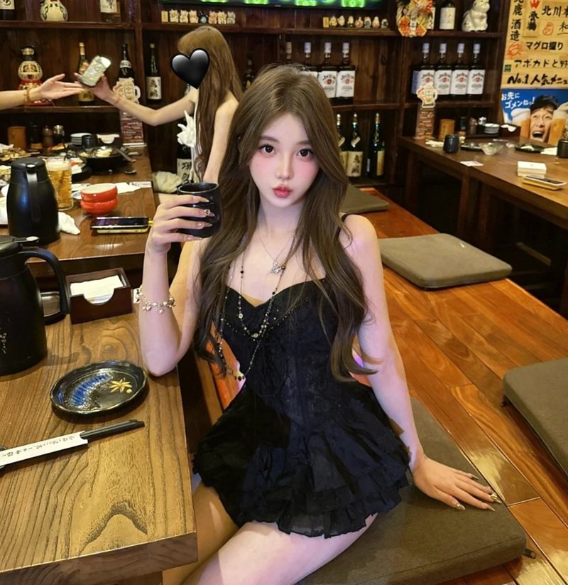 gái xinh trung quốc mặc váy ngắn 7