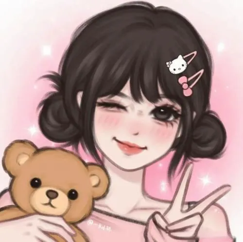 Ảnh Avatar Con Gái Cute 74