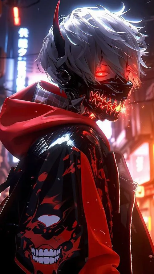 Hình Ảnh Ác Quỷ Nam Anime Ngầu 27