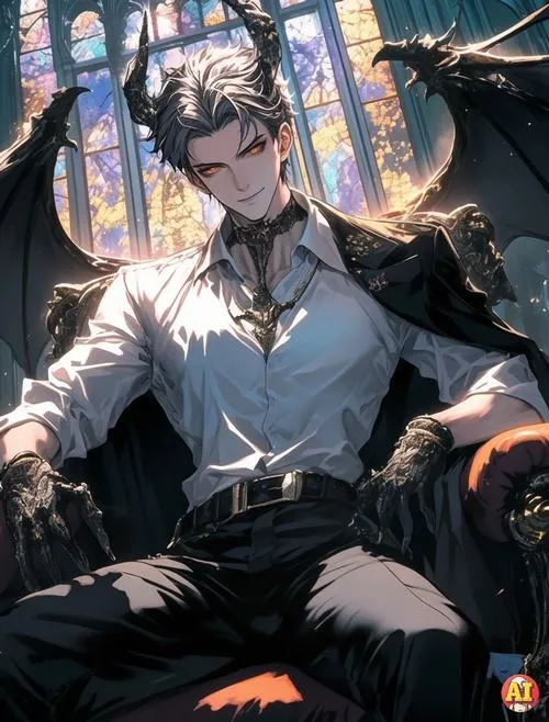 Hình Ảnh Ác Quỷ Nam Anime Ngầu 28