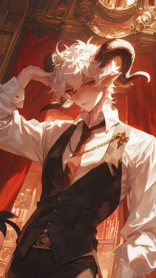 Hình Ảnh Ác Quỷ Nam Anime Ngầu 43