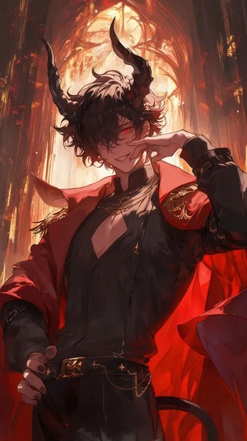 Hình Ảnh Ác Quỷ Nam Anime Ngầu 47