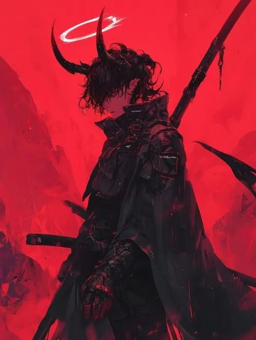 Hình Ảnh Ác Quỷ Nam Anime Ngầu 85