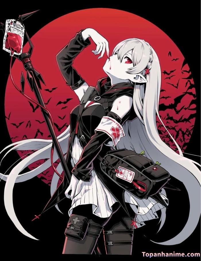 Ảnh anime girl lạnh lùng cá tính 28