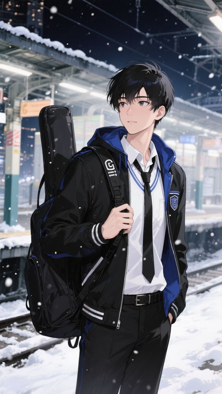 Hình Ảnh Anime Học Sinh Nam 11