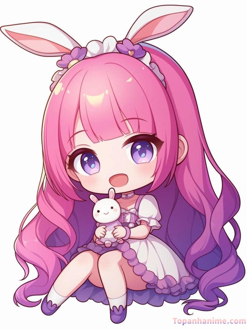 ảnh anime nữ chibi 32