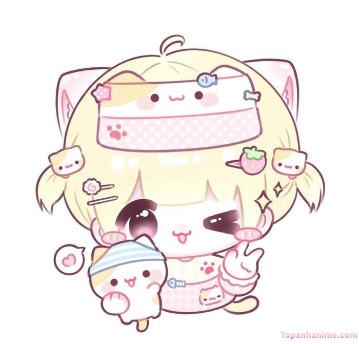 ảnh anime nữ cute 43