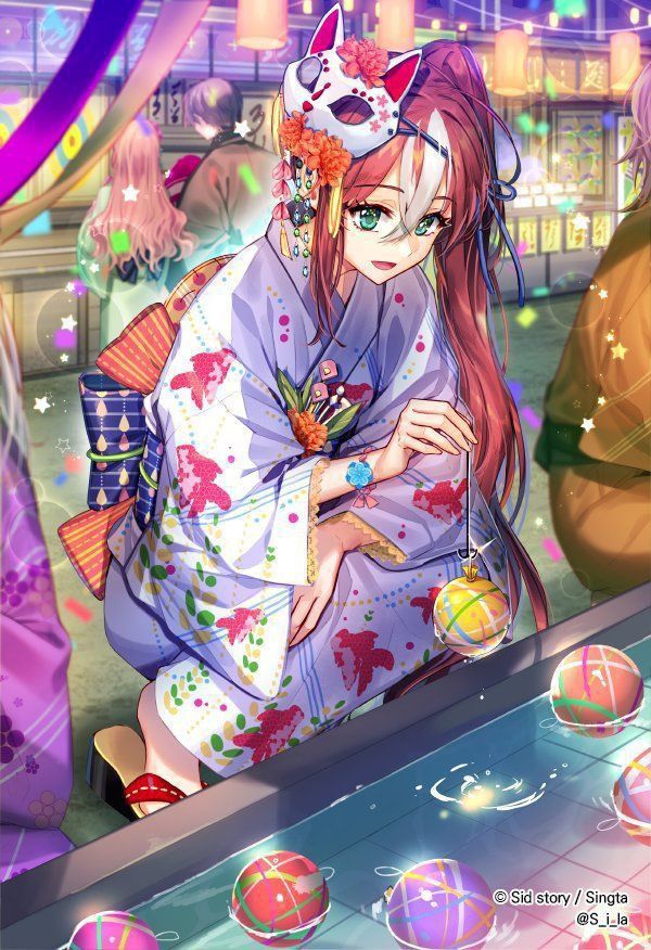 Hình Ảnh Anime Gái Mặc Kimono 7