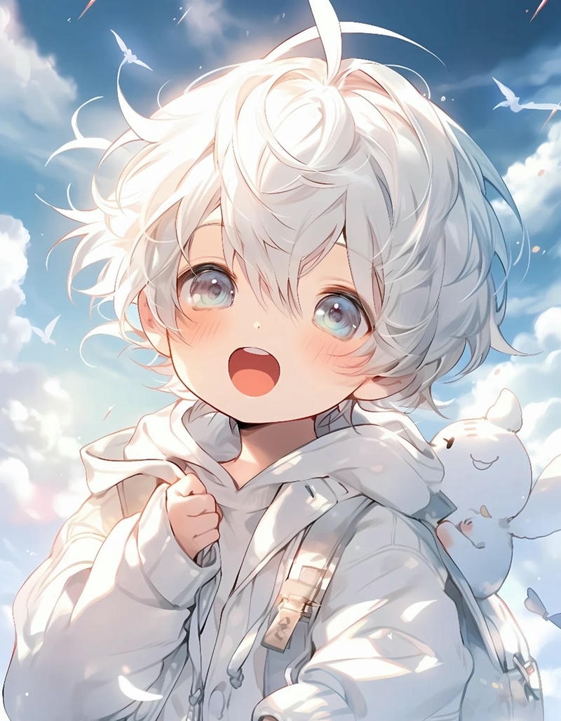 ảnh anime nam chibi 43