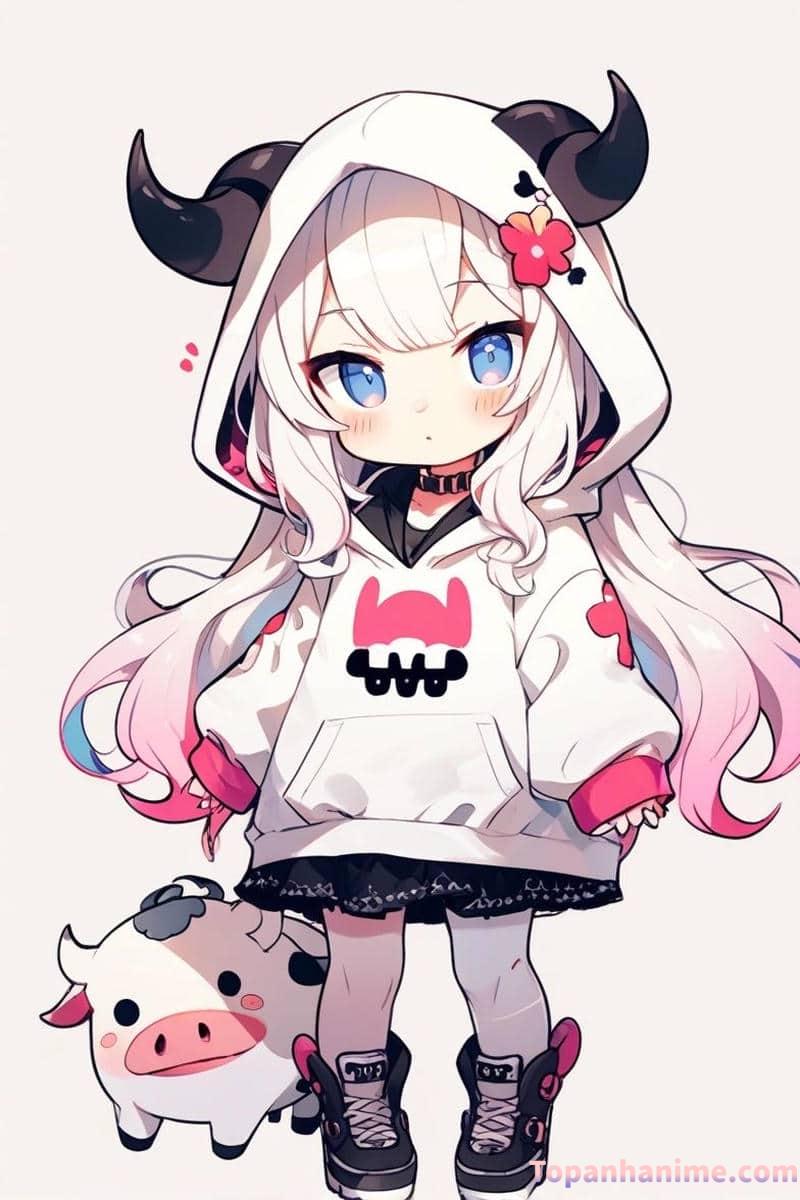 hình ảnh chibi nữ cute 3