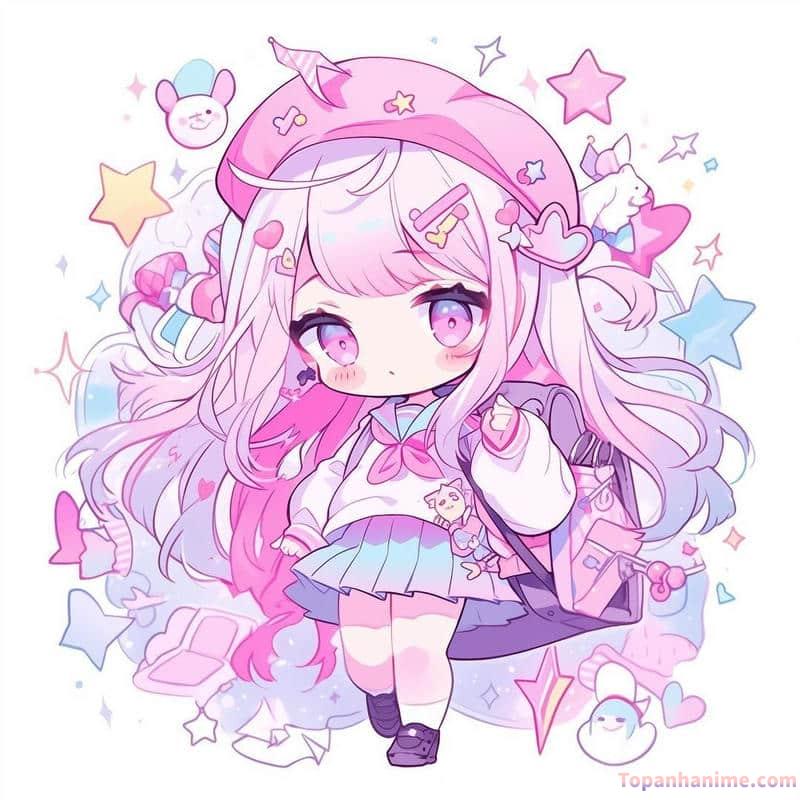hình ảnh chibi nữ cute 8