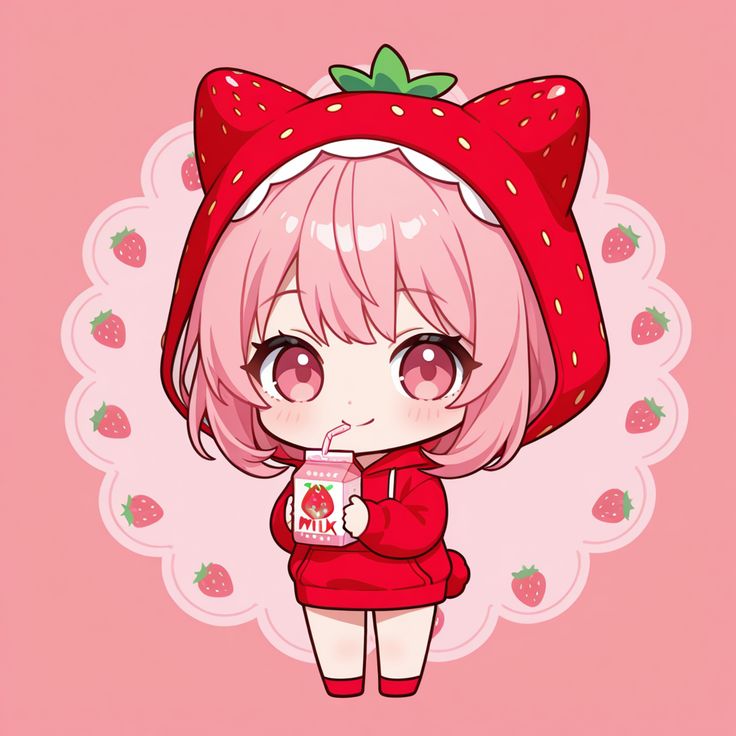 Hình Ảnh Chibi Nữ Cute Đơn Giản 8