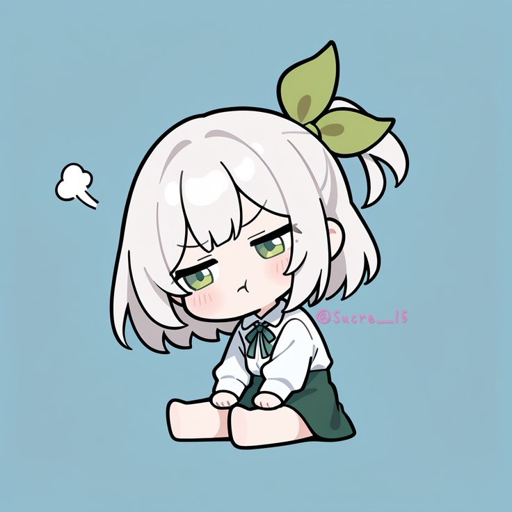 Hình Ảnh Chibi Nữ Cute Đơn Giản 21