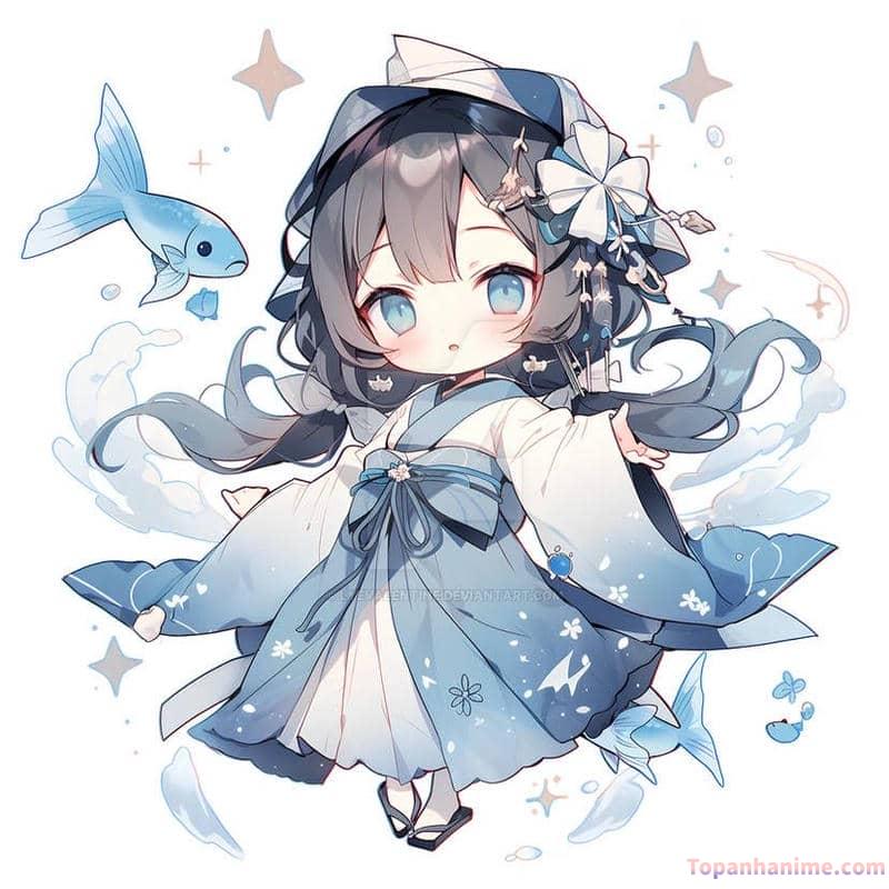 hình ảnh chibi nữ cute 33