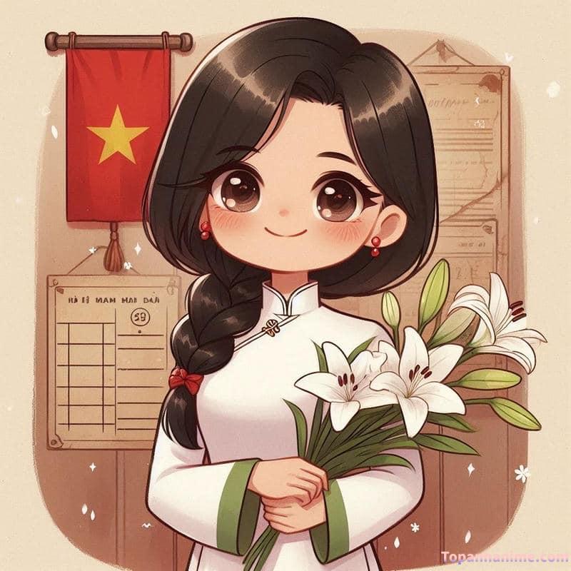 Hình ảnh cô giáo chibi 23